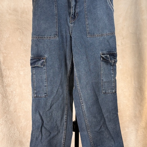PacSun Denim Cargo Jeans - Picture 1 of 6